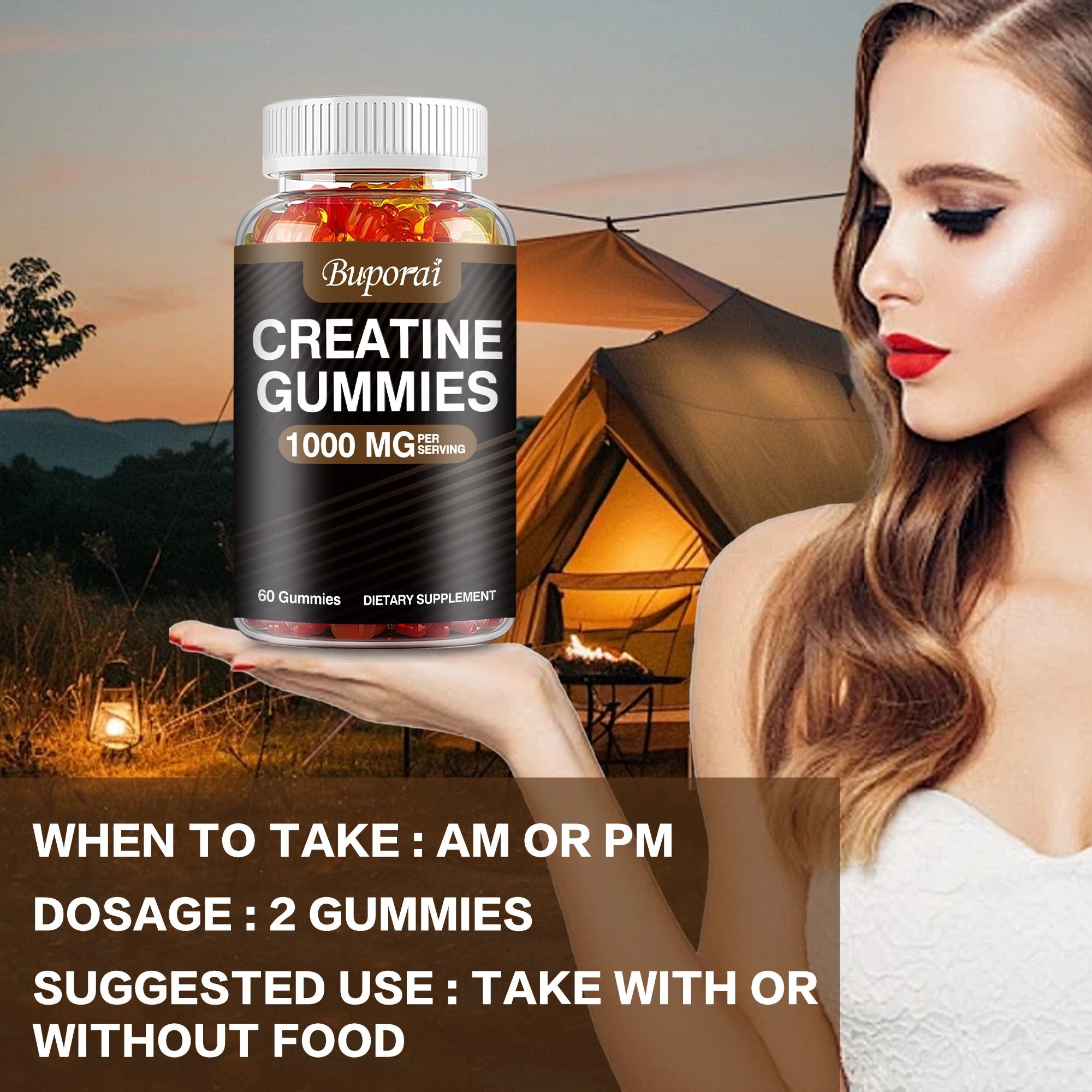 Creatine Monohydrate Gummies - Perna's place