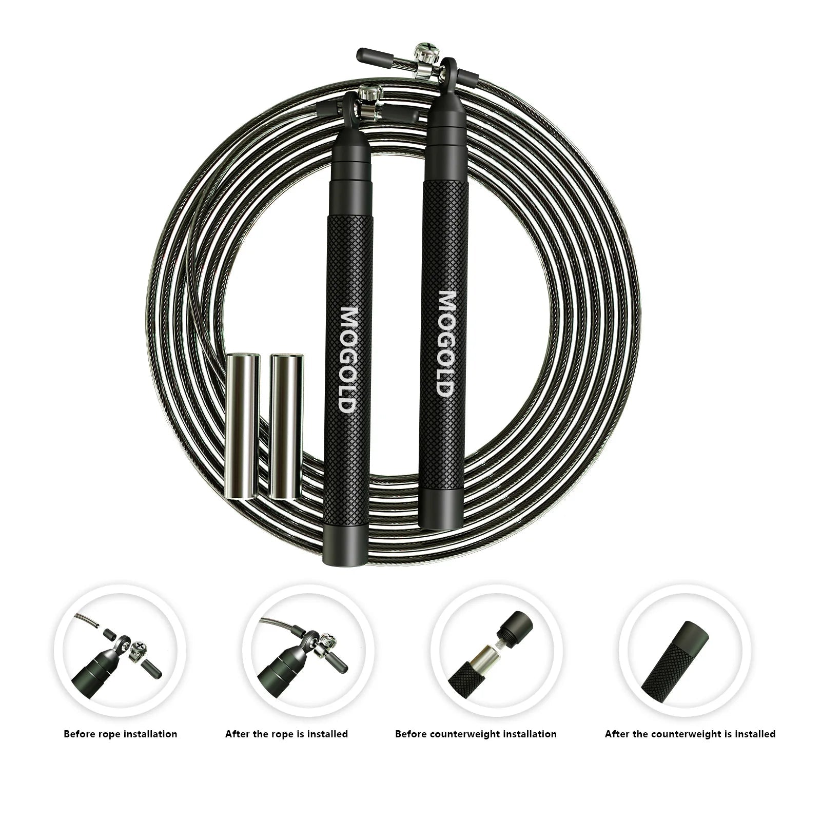 Crossfit Weighted Jump Rope - Perna's place
