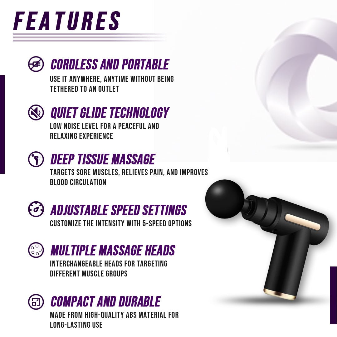 Muscle Massage Gun - Perna's place