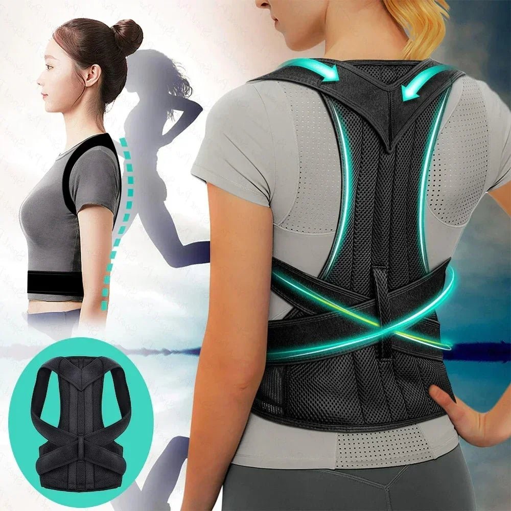 Reinforced Belt Lumbar Column Posture straightener. - Perna's place