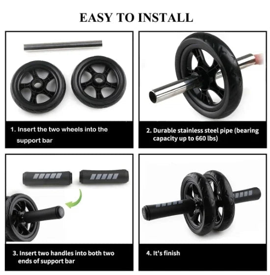 Ultra Core Ab Roller - Build Stronger Abs at Home - Perna's place