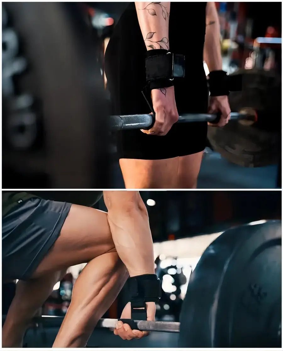 Weightlifting - Hooks With Extra Grip - Perna's place