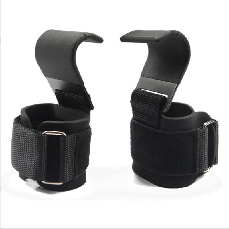 Weightlifting - Hooks With Extra Grip - Perna's place