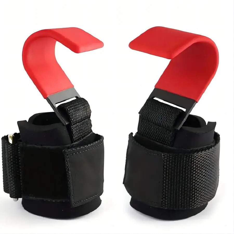 Weightlifting - Hooks With Extra Grip - Perna's place